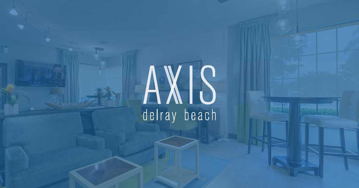 AXIS Delray Beach is a petfriendly apartment community in Delray, FL.